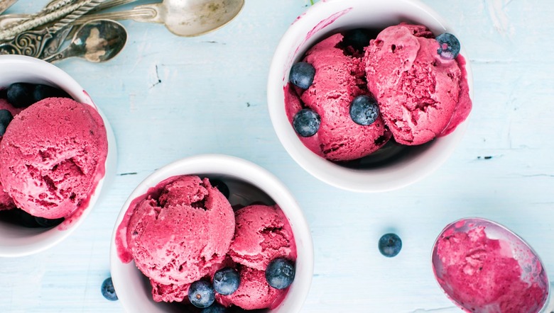 Blueberry Ice Cream