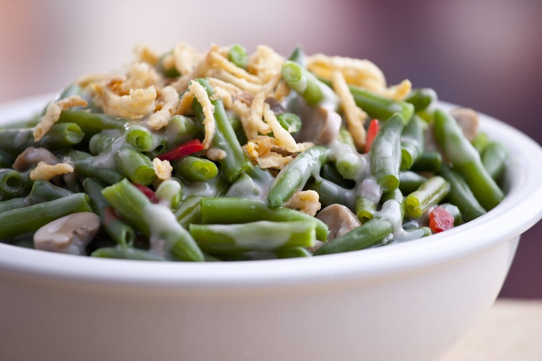 Green bean casserole still remains an all-American favorite.