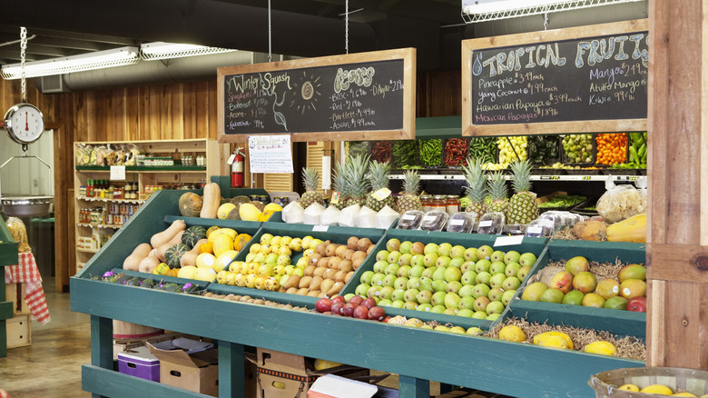 Trader Joe's produce section