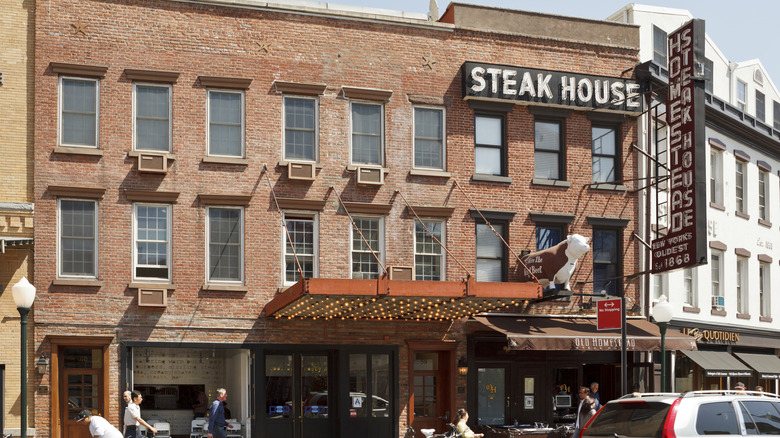 Old Homestead Steakhouse restaurant exterior