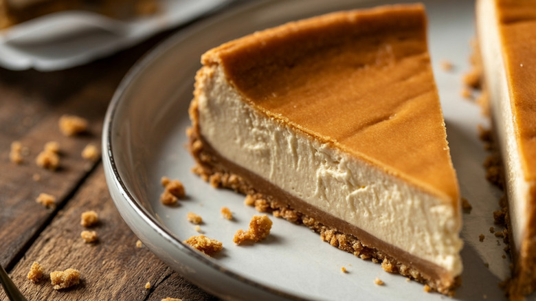 Pumpkin cheesecake