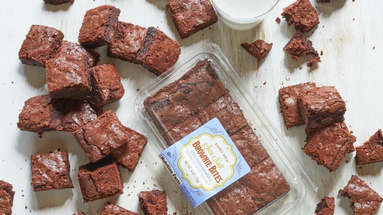 Trader Joe's sea salt brownie bites