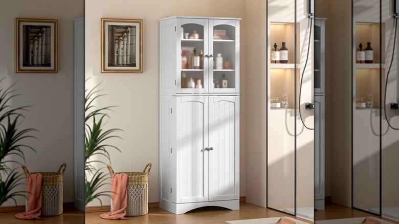 Lofka storage cabinet in home
