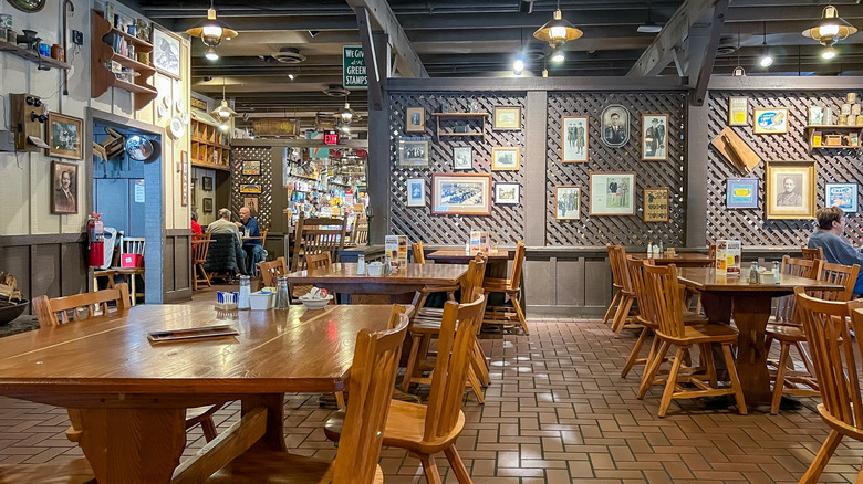 Interior of Cracker Barrel