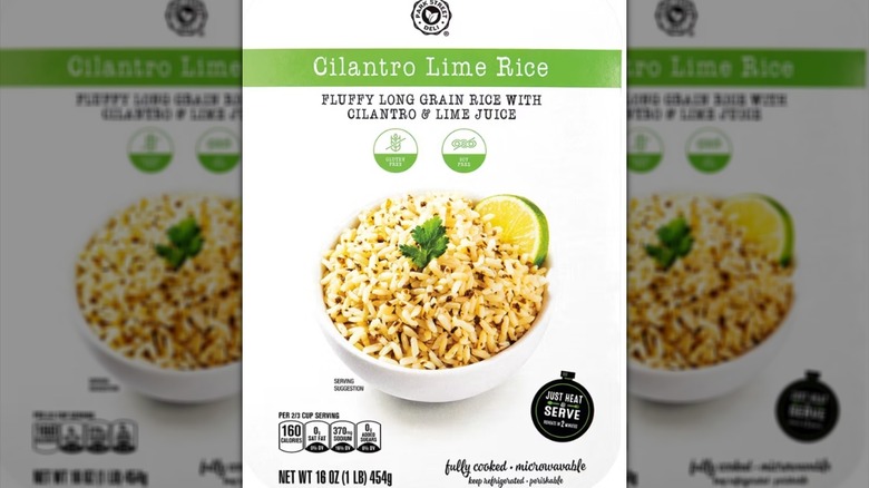 Cilantro lime rice from Aldi