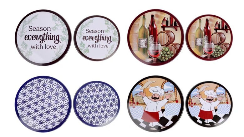 Dollar Tree stove covers