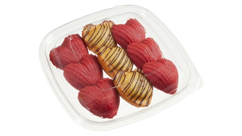 package of Kirkland Signature Filled Heart Madeleine