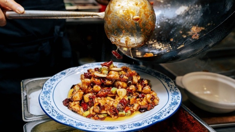 A dish from Chengdu Gourmet