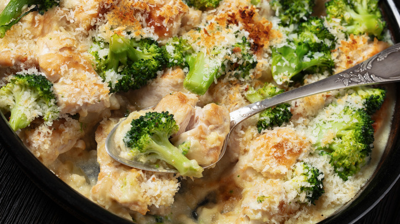 Chicken Divan dish