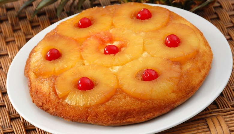 pineapple upside down cake, desserts, cake