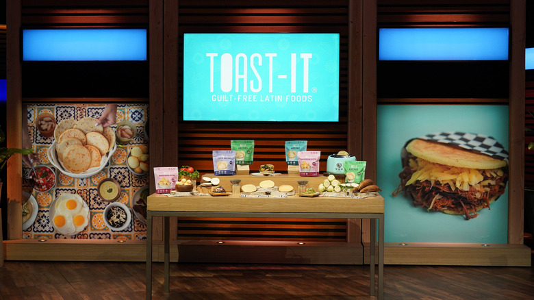 Toast-It table on Shark Tank
