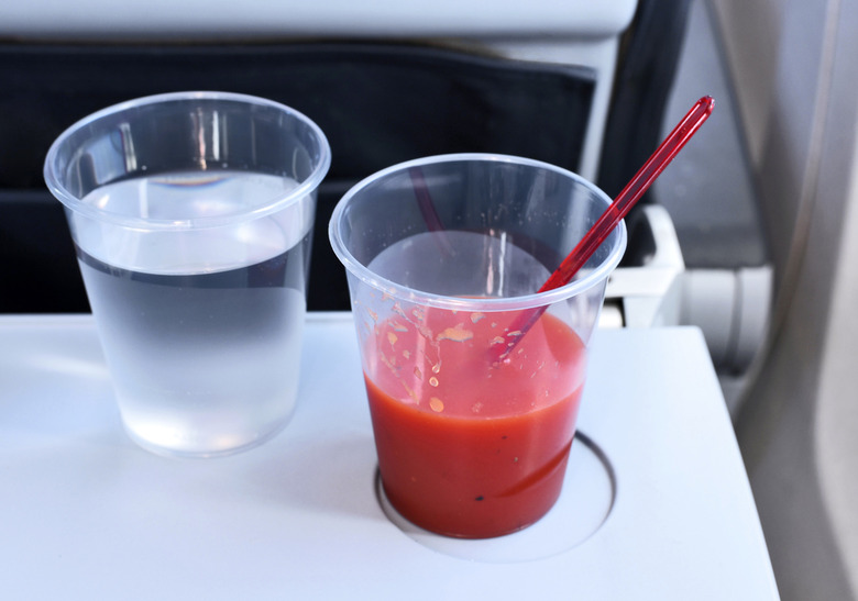 Tomato Juice Tastes Better on an Airplane