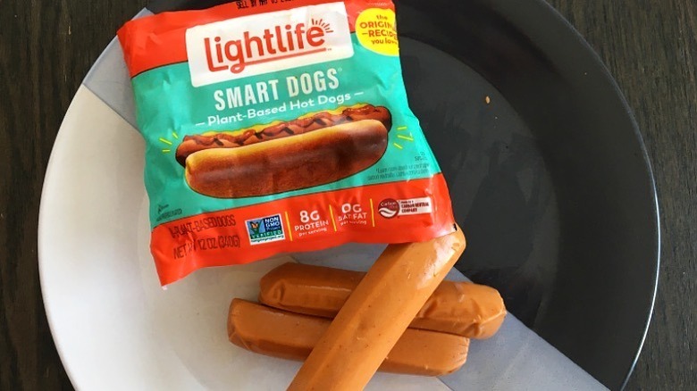 Lightlife hot dogs