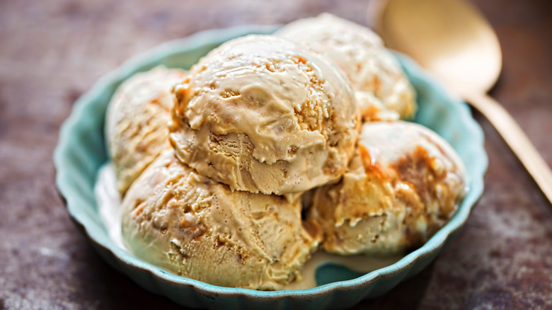 Salted caramel ice cream