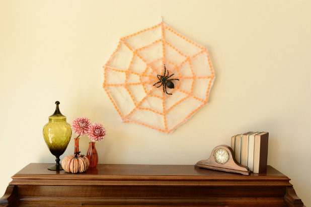 Creative Candy Corn Cobweb