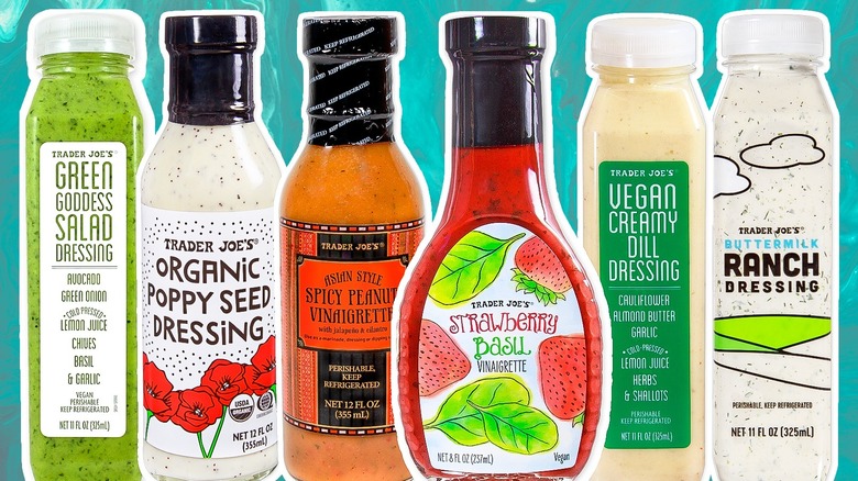 salad dressings from Trader Joe's