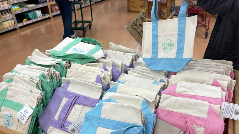 trader joe's mini totes for sale