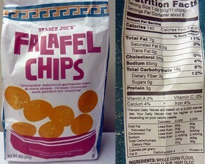 Trader Joe's Falafel Chips 