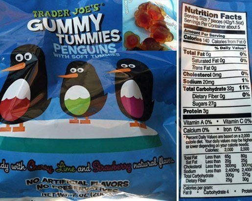 Trader Joe's Gummy Tummies 
