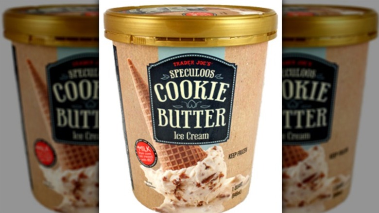 Speculoos cookie butter ice cream