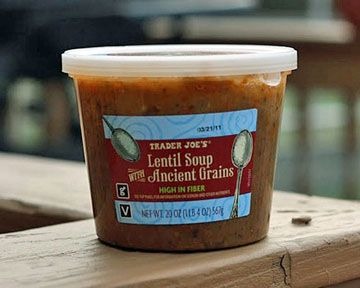 Trader Joe's Lentil Soup with Ancient Grains