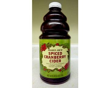 Trader Joe's Spiced Cranberry C