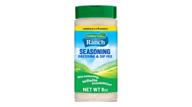 Bottle of ranch seasoning