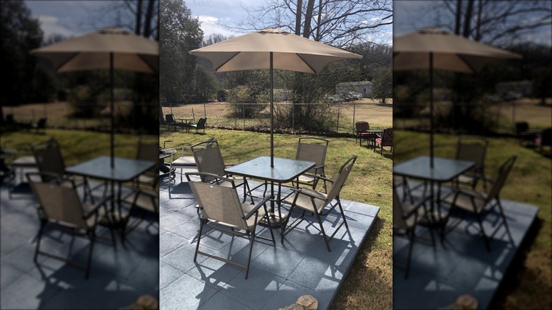 StyleWell Amberview 6-piece set with umbrella