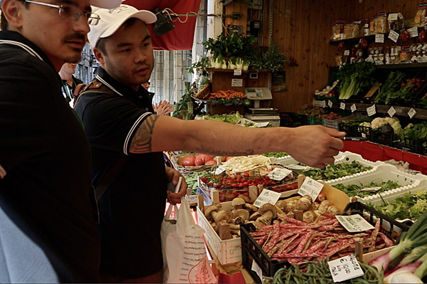Saturday, June 15: The chefs visit Rialto Market to buy ingredients