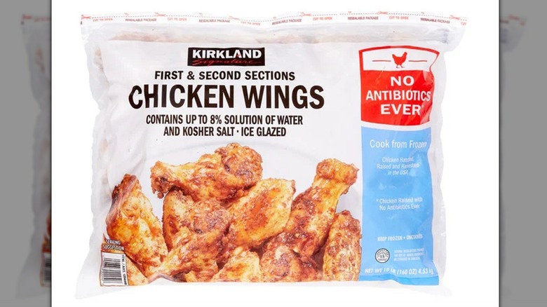 Bag of Kirkland Signature Chicken Wings
