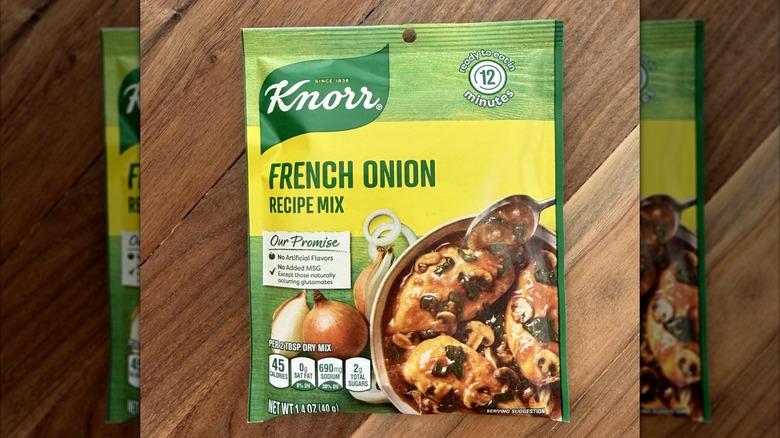 packet of french onion soup mix