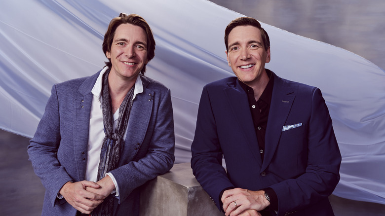 James and Oliver Phelps, hosts of Harry Potter Wizards of Baking
