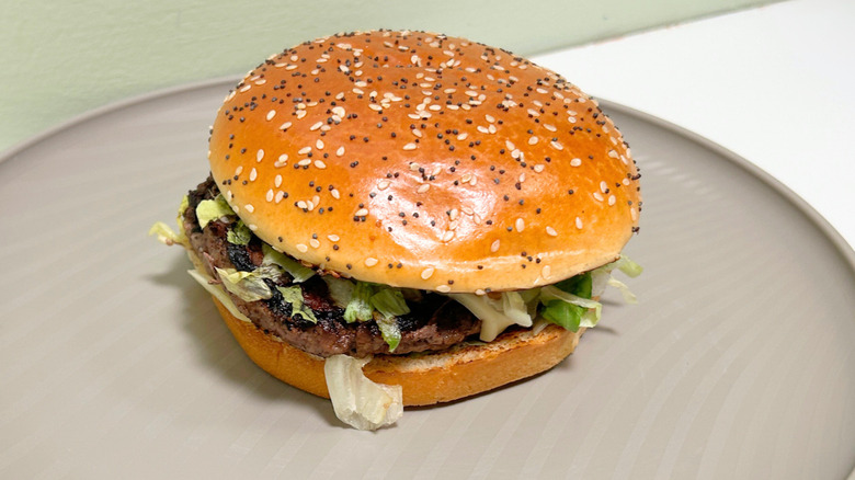 A McDonald's Big Arch up close