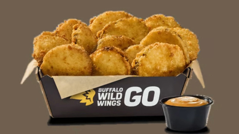 Fried pickles from Buffalo Wild Wings