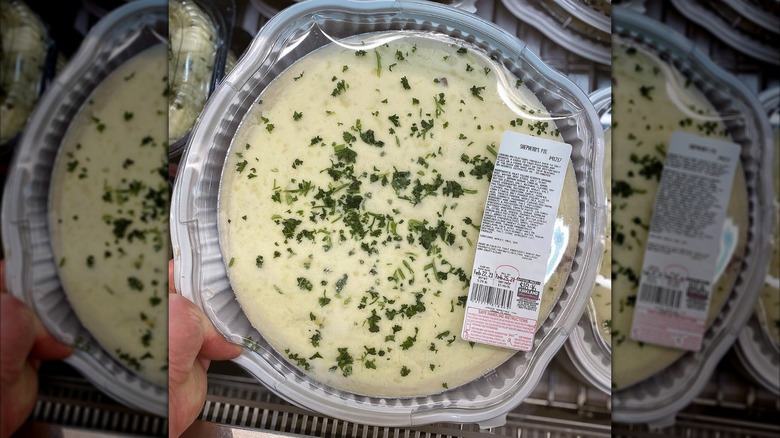 Costco Kirkland Signature Shepherd's Pie in a display package