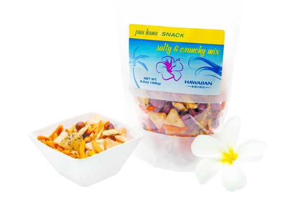 Hawaiian Airlines' Healthiest Snack: Pau Hana Snack Mix