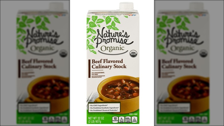 Nature's Promise Beef Stock carton