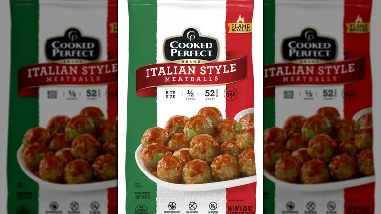 ‌Cooked Perfect meatballs