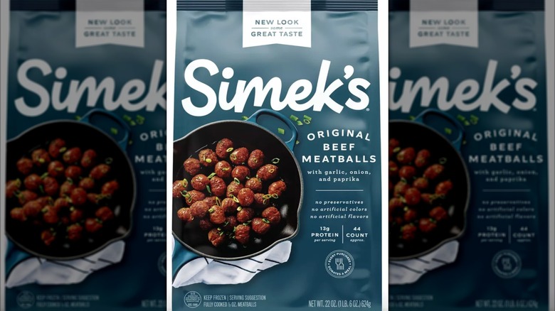 Simek's beef meatballs