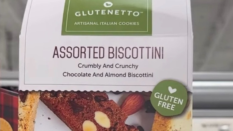 package of biscotti