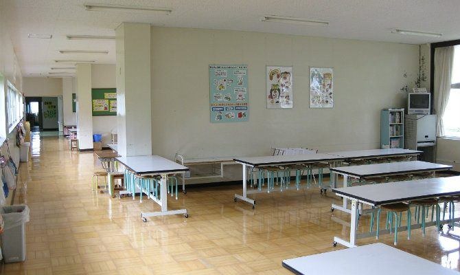 School lunch room