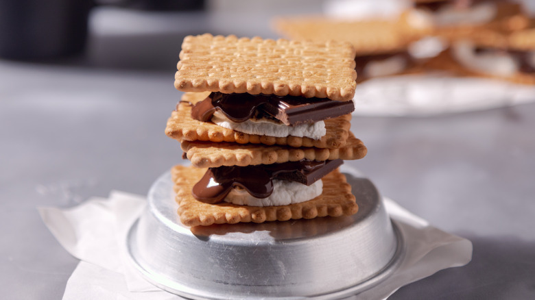 Stacked s'mores
