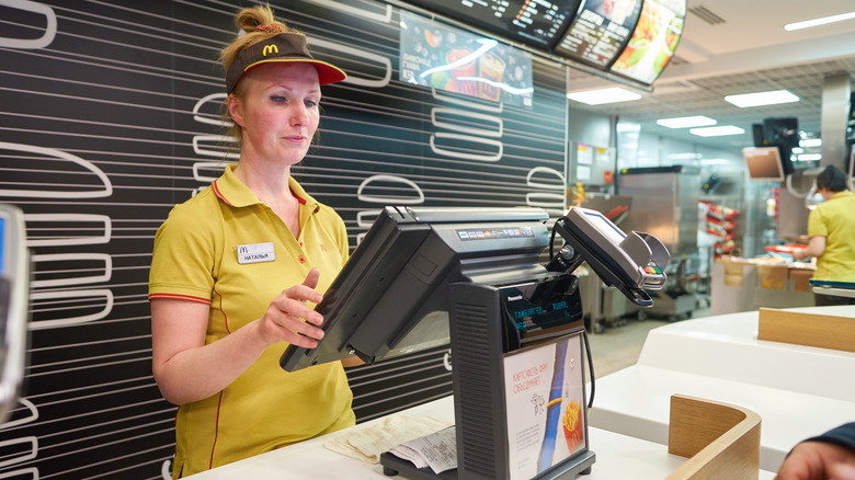 McDonald's cashier