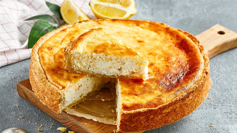 Cottage cheese cheesecake 