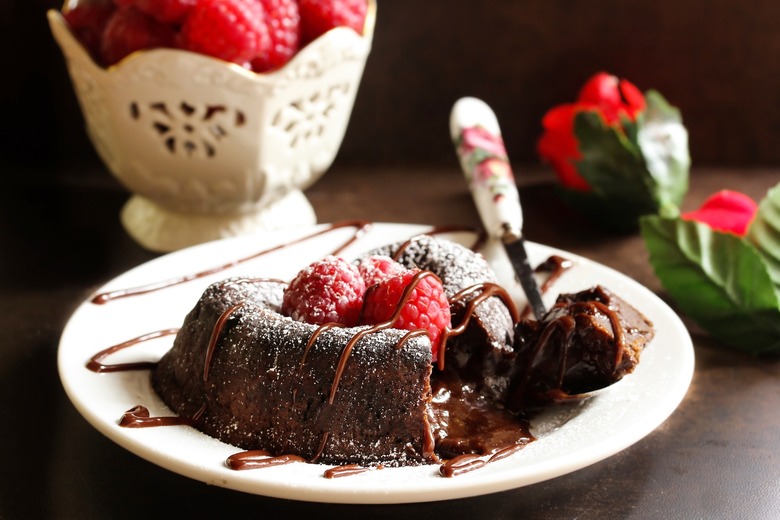 Chocolate lava cake - Valentine's day ideas - Dinner recipes at home