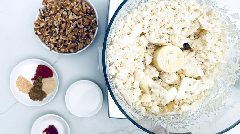 cauliflower in food processor