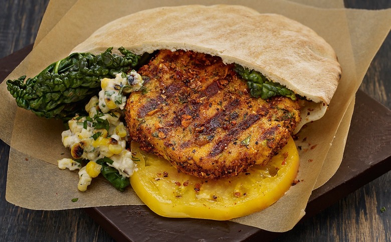 Mesquite Chickpea Burger 