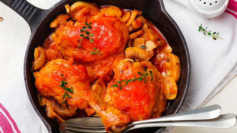Chicken à la marengo