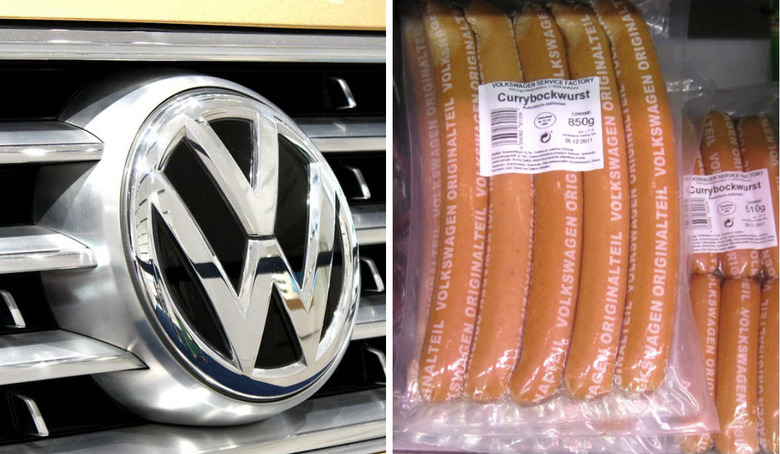 Apparently people preferred the taste of currywurst sausage over driving a VW. Who knew?