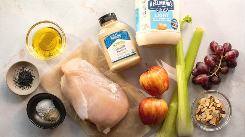 ingredients on a table